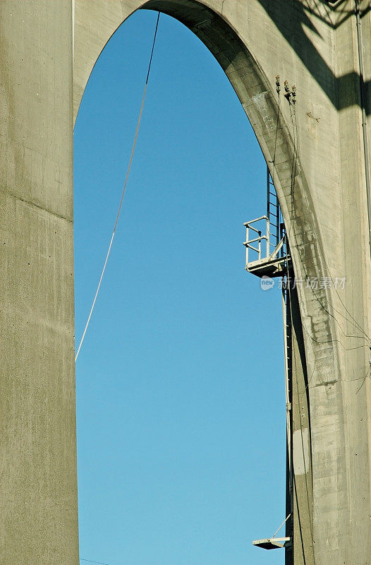 华盛顿州西雅图的混凝土拱桥