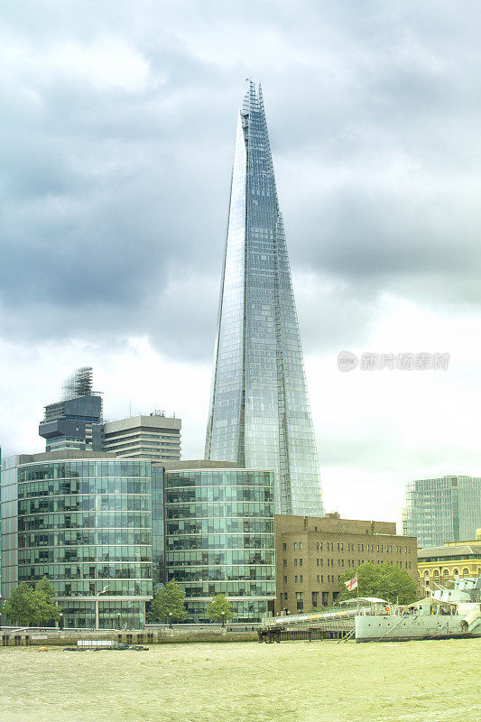 伦敦屋顶城市景观，英国