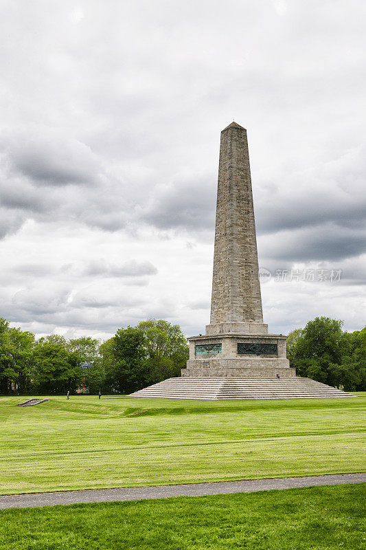 爱尔兰都柏林凤凰公园的惠灵顿纪念碑