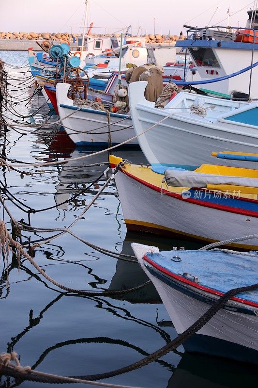希腊渔船，卡达梅纳，科斯