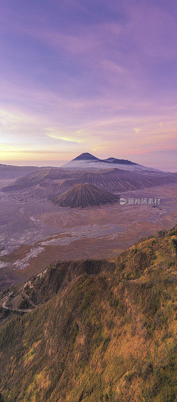 印尼布罗莫火山的日出