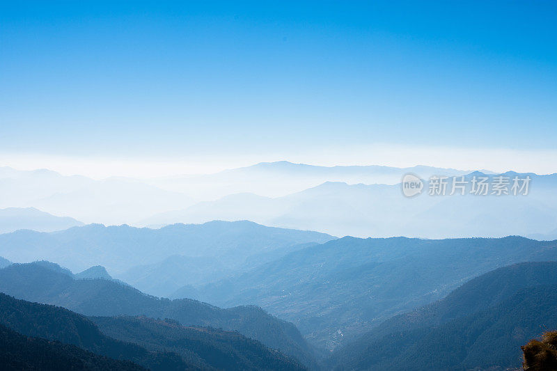 山地范围，通纳特，印章，乌特拉坎德