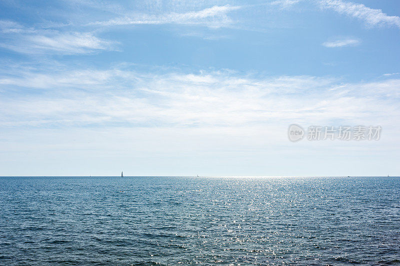 美丽的海景，伊斯特拉，克罗地亚海岸