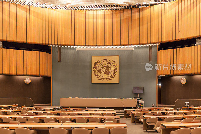 联合国日内瓦的会议室