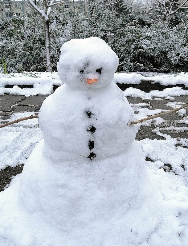 下雪的一天