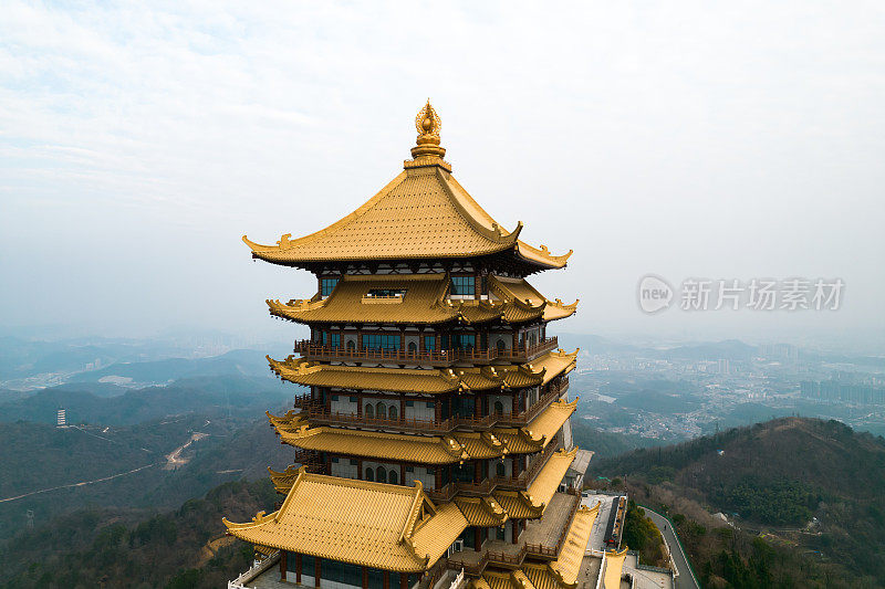 黄石市东方山的东昌亭