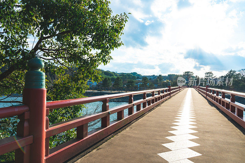 京都的宇治和浅尻桥
