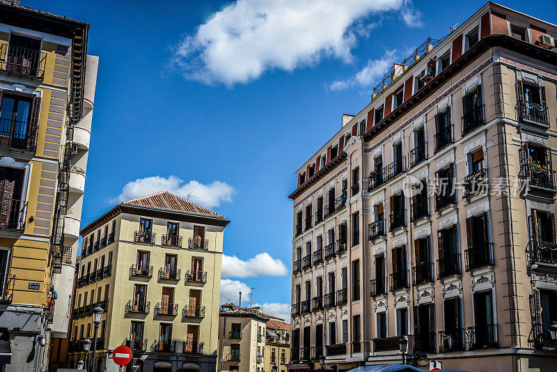 西班牙马德里的街景