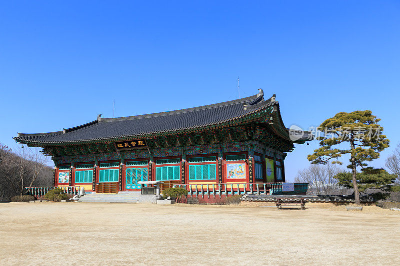 韩国寺庙亚洲老建筑