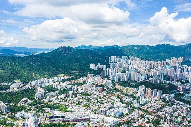 九龙区香港天际线