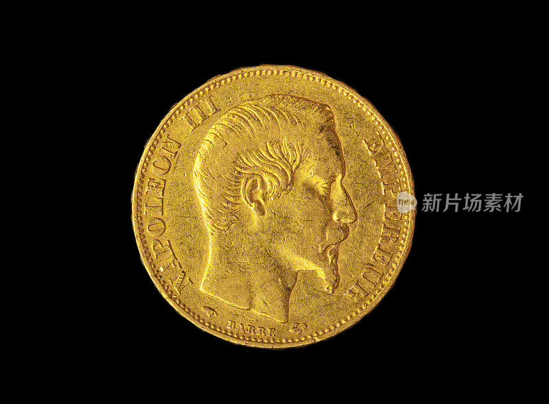 黄金二十法国硬币拿破仑三世