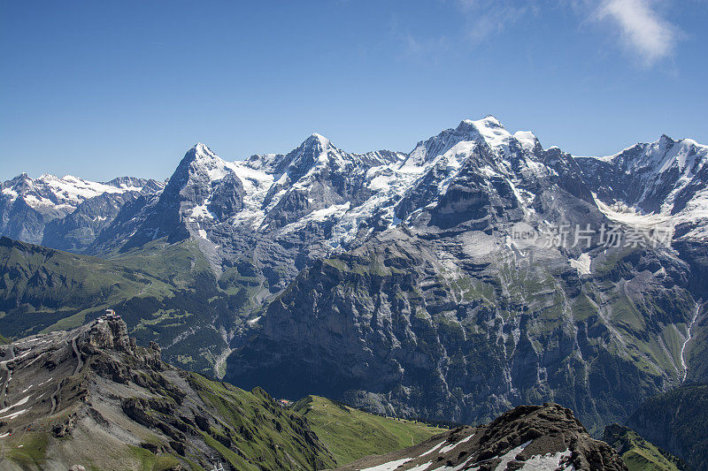 艾格尔，瑞士阿尔卑斯山，瑞士