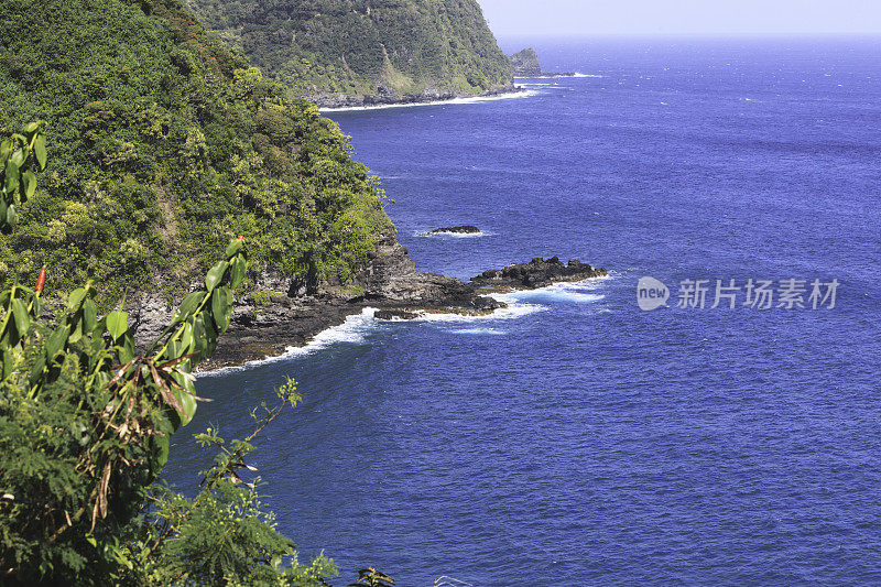 Hana公路海岸线