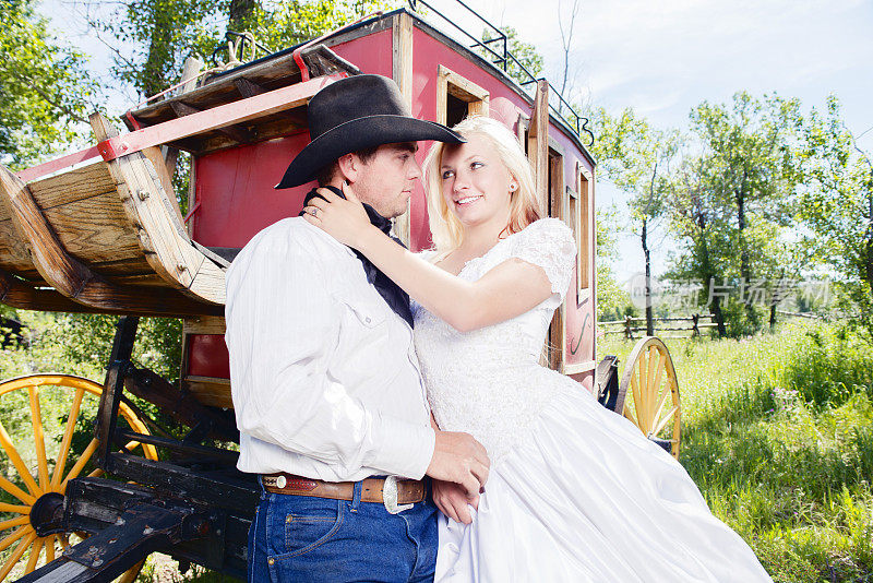 西部婚礼与牛仔风格的浪漫