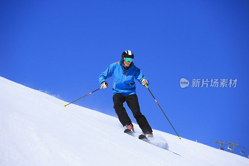 雪滑雪滑雪