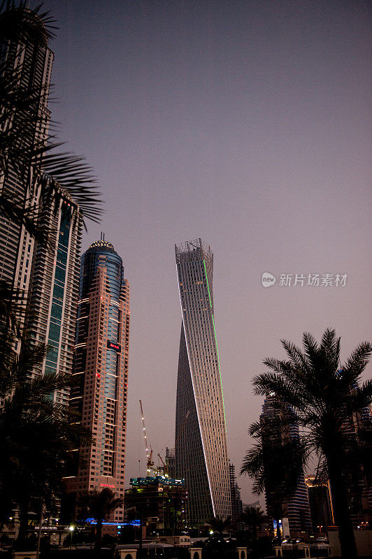 建筑在迪拜