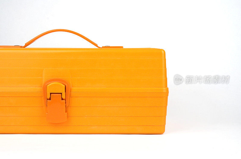 橙色Plastiic工具箱