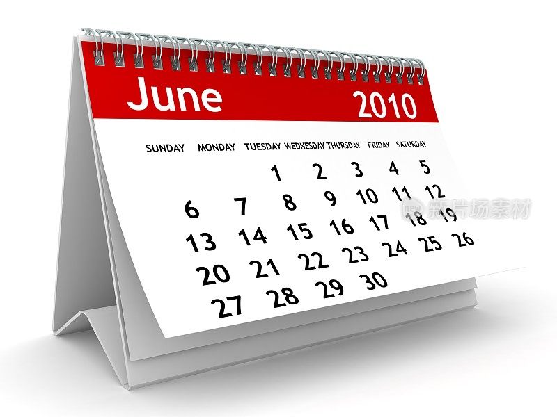 2010年6月-日历系列