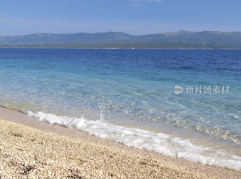 天堂亚得里亚海海滨