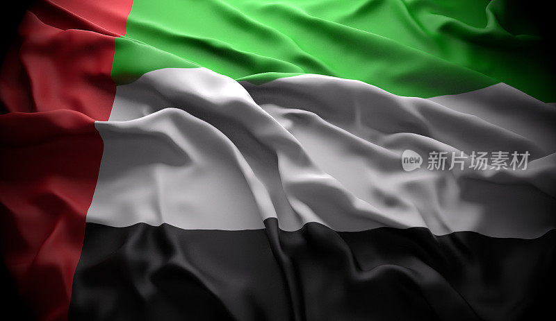 阿拉伯联合酋长国、阿布扎比国家官方国旗