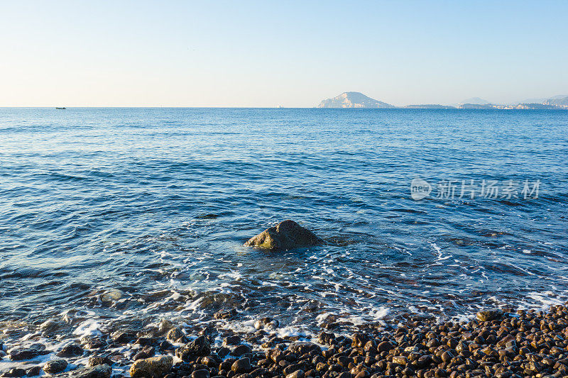 鹅卵石海滩