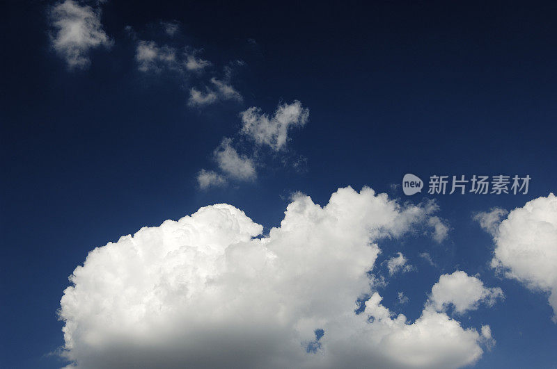 戏剧性的Cloudscape