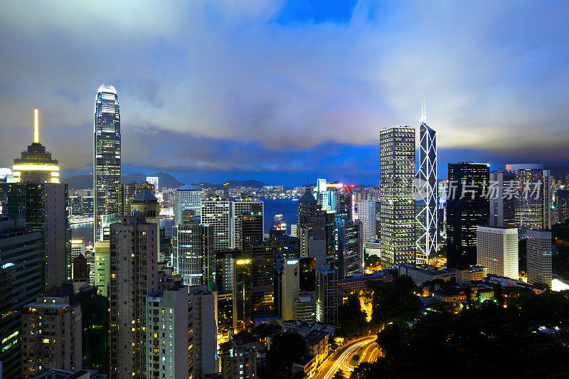 香港的夜晚