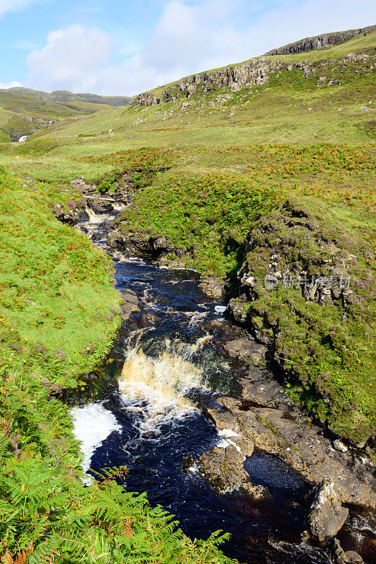 苏格兰斯凯岛的洛吉尔河