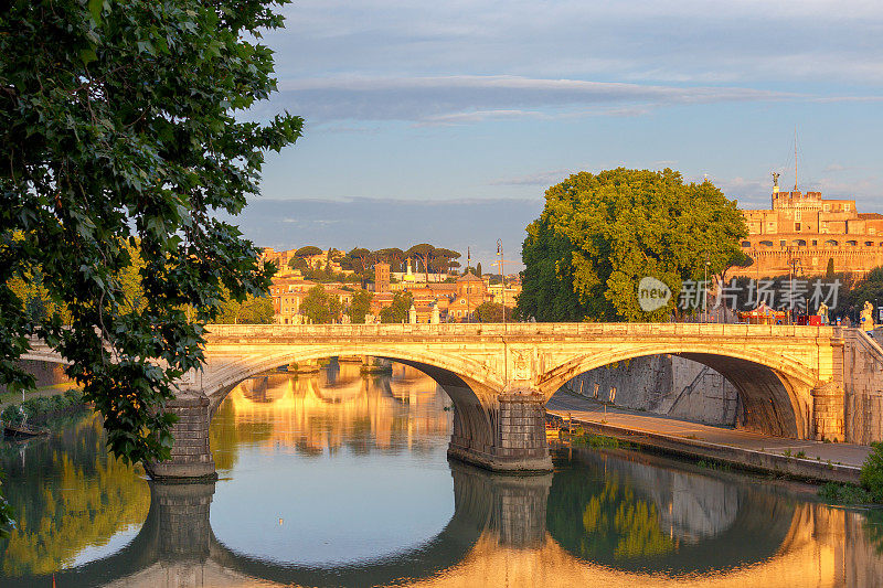 罗马。翁贝托一世桥。