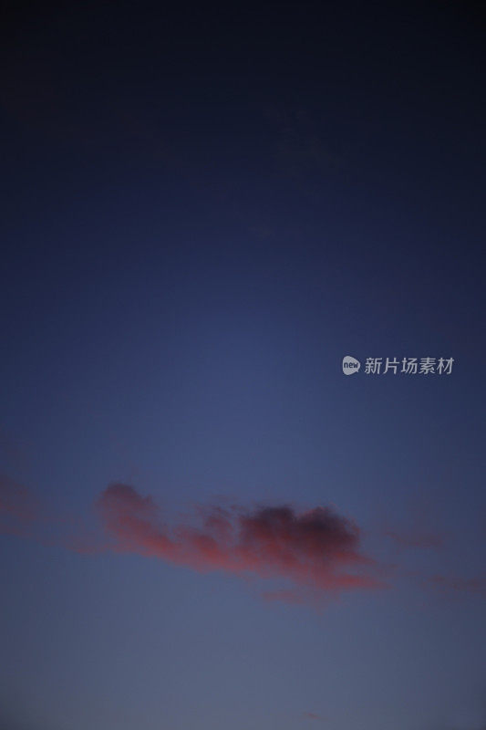 天空的云