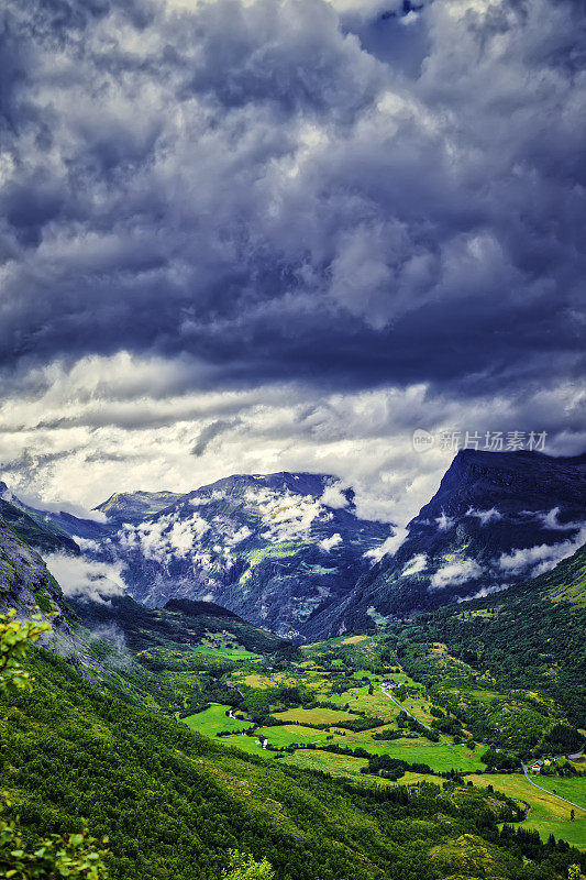挪威山地景观(HDRi)