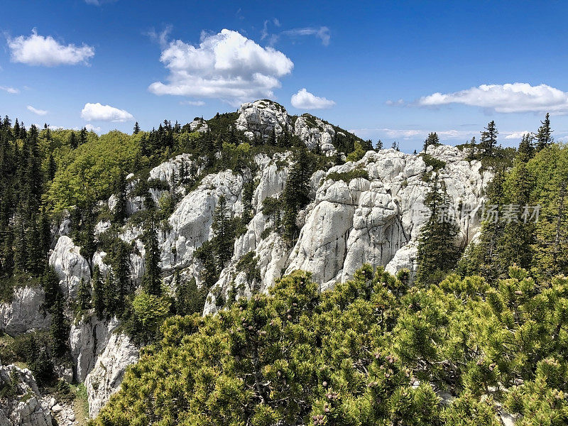 Velebit山景