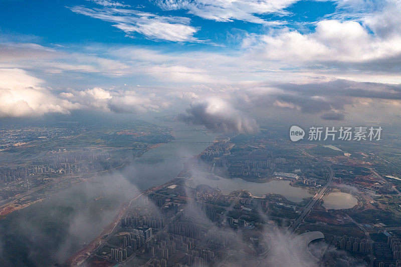 空中城市风景