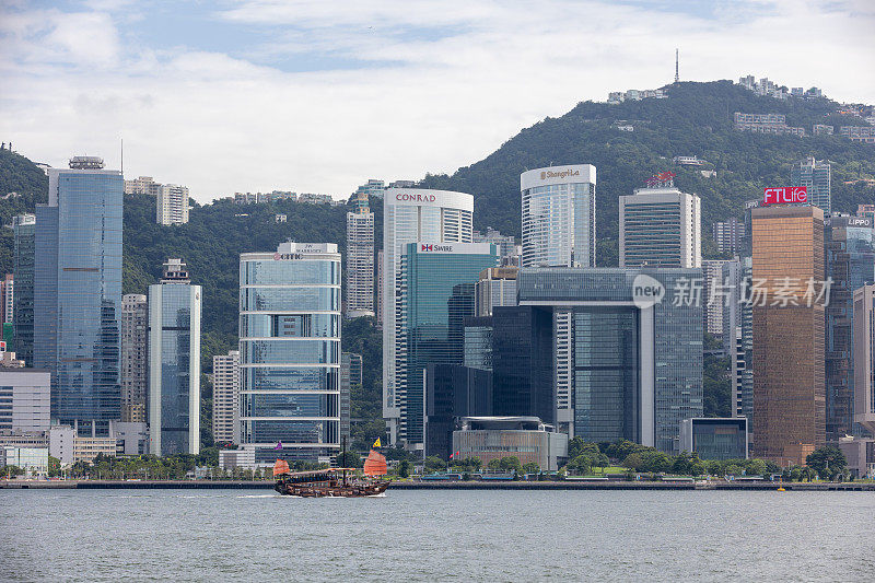 香港的天际线