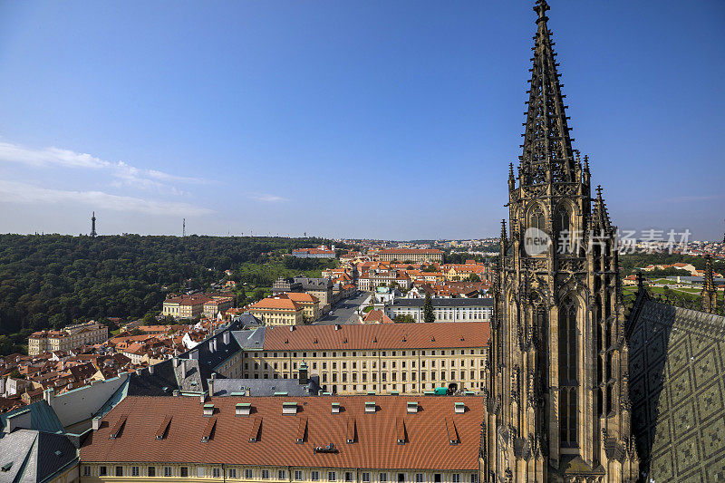 圣维图斯大教堂和捷克布拉格市