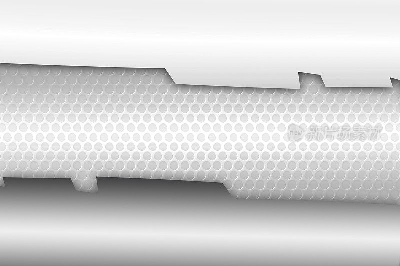 银公司技术抽象穿孔背景。现代商业设计的文本，商业介绍，传单，海报，横幅，小册子…