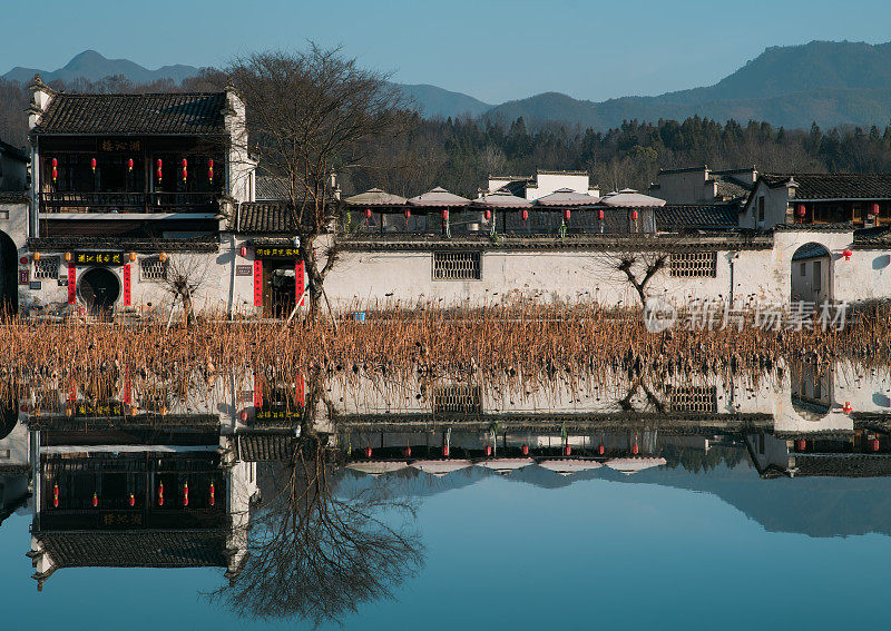 鸟瞰洪村——中国绘画中的一个村庄