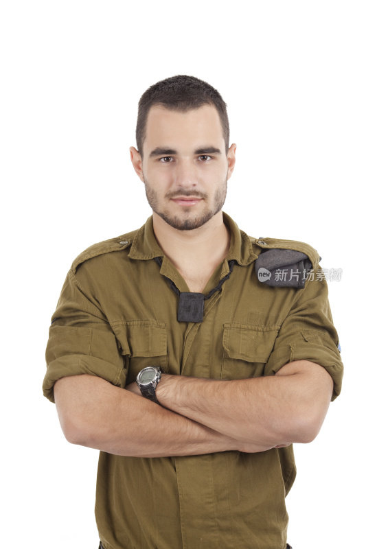 以色列士兵。