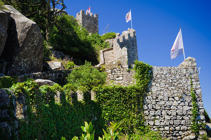 葡萄牙辛特拉的摩尔城堡