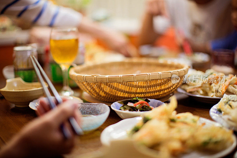 日本家庭晚餐