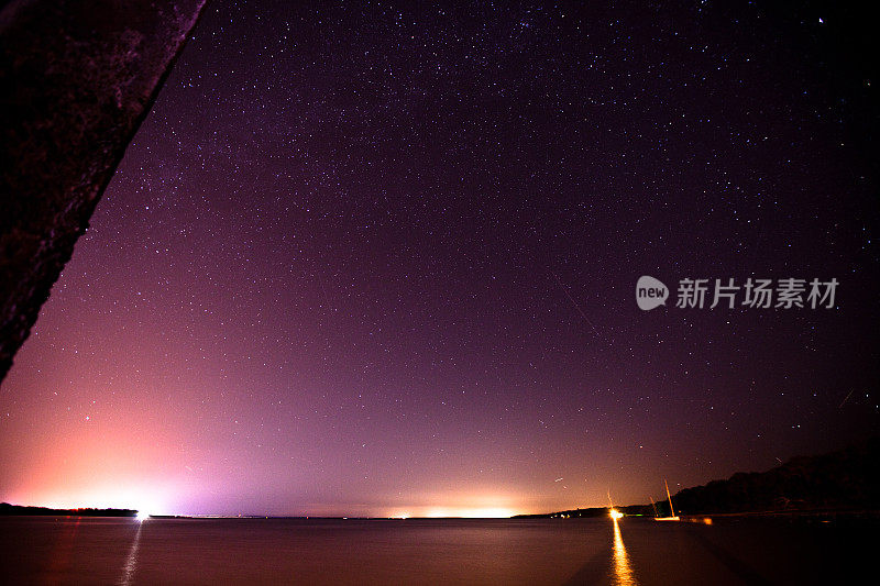 夜空与海洋