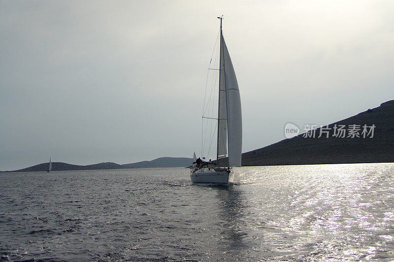 帆船亚得里亚海