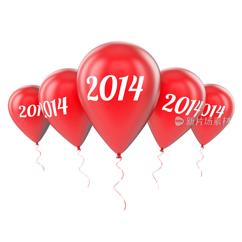 2014年红气球