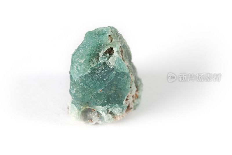 绿色smithite矿物半宝石标本