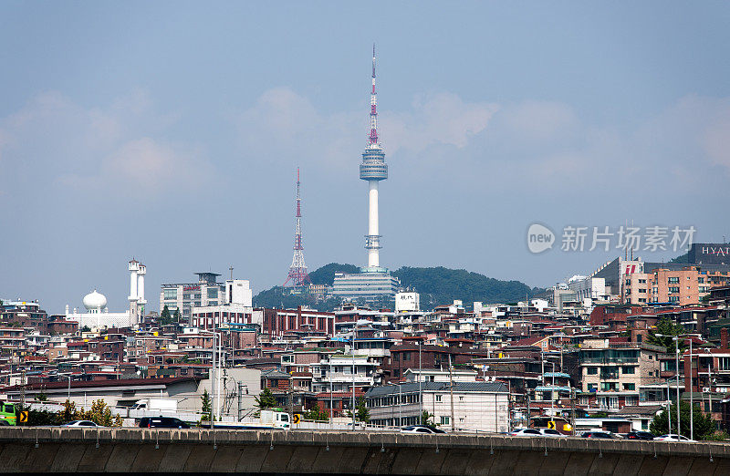 韩国首尔的南山大厦