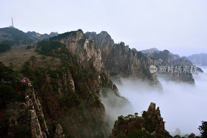 黄山西海峡谷