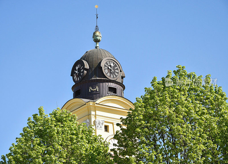 德布勒森市的大教堂塔