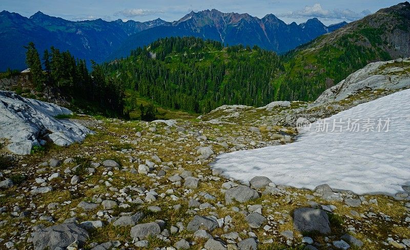 贝克山荒野石