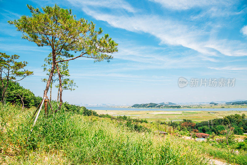 韩国安山大武道乡村自然景观