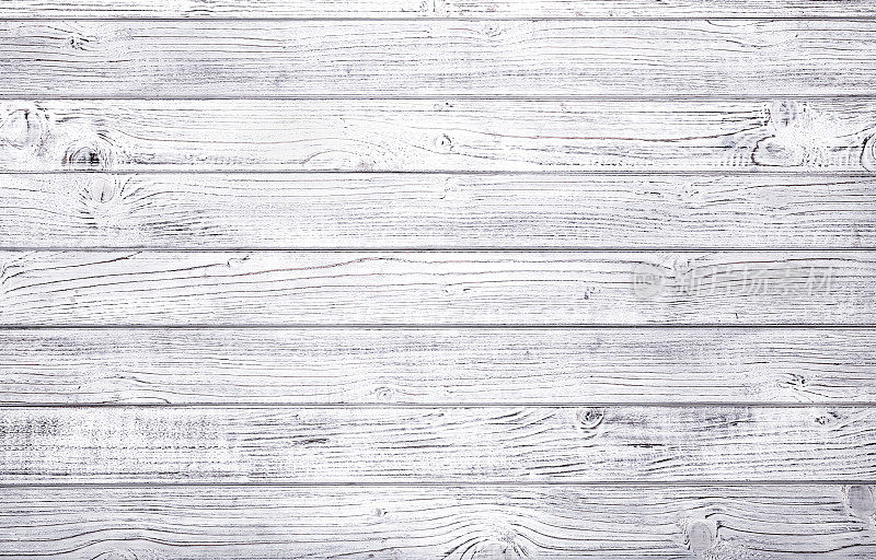 白色木板纹理背景